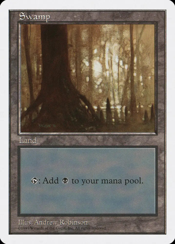 Swamp (441) [Fifth Edition] - MTG Single