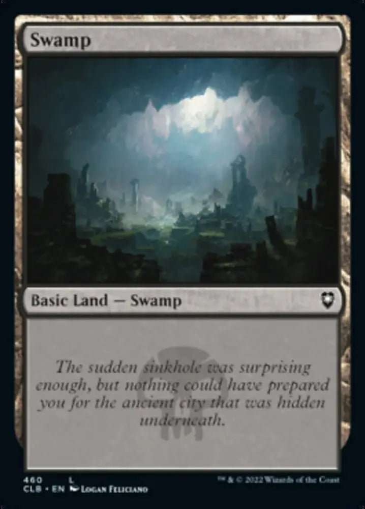 Swamp (460) [Commander Legends: Battle for Baldur’s Gate] - MTG Single