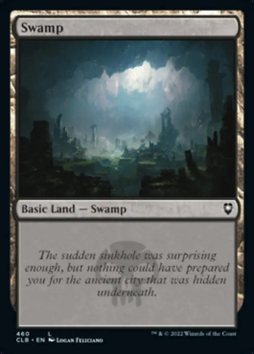 Swamp (460) [Commander Legends: Battle for Baldur’s Gate] - MTG Single