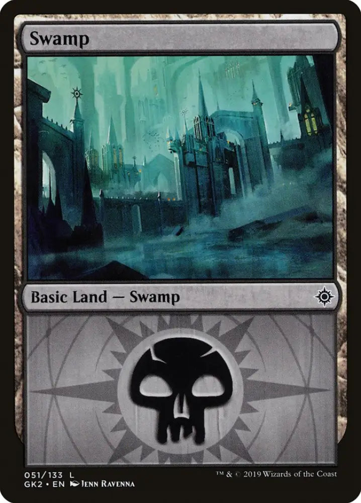 Swamp (51) [Ravnica Allegiance Guild Kit] - MTG Single