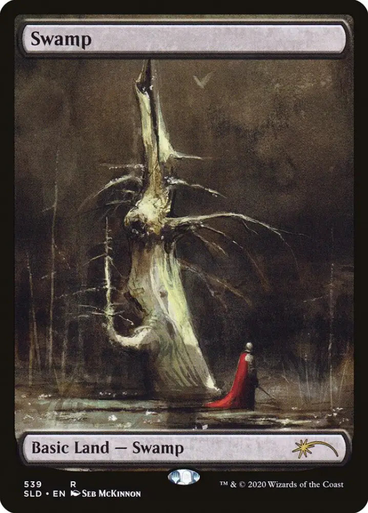 Swamp (539) (Seb Mckinnon) [Secret Lair Drop Series] - MTG Single