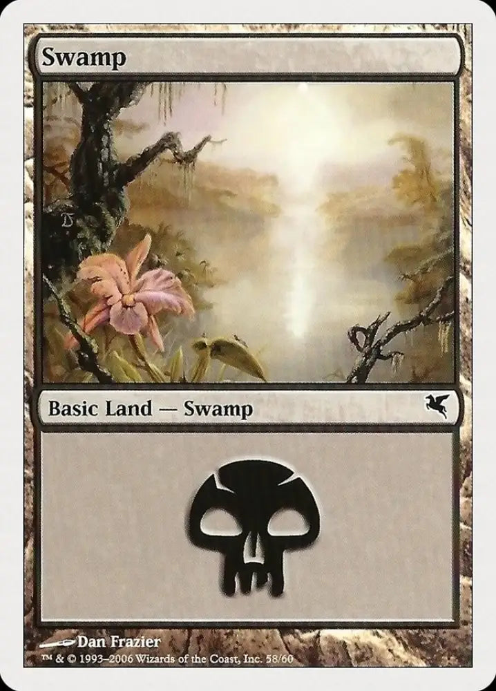 Swamp (58) [Hachette UK] - MTG Single
