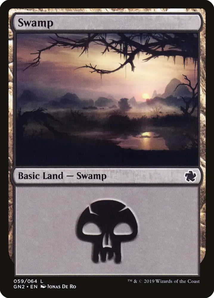 Swamp (59) [Game Night 2019] - MTG Single