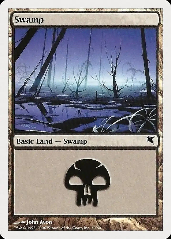 Swamp (59) [Hachette UK] - MTG Single