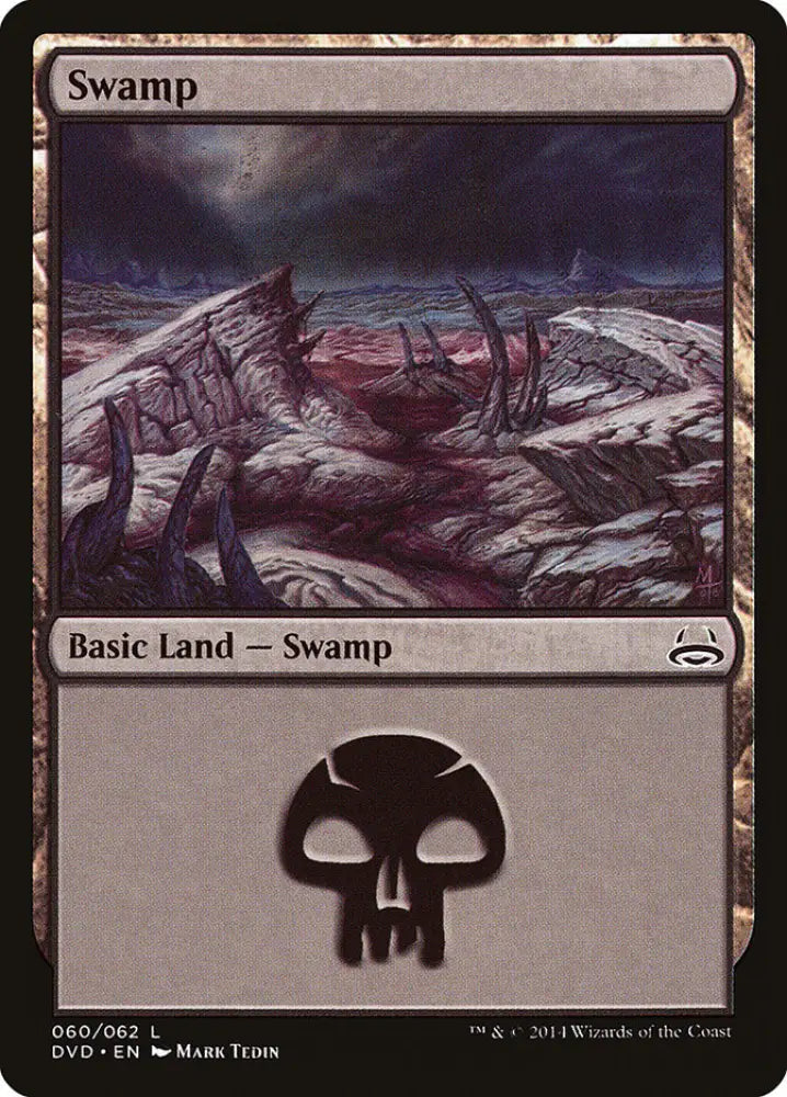 Swamp (60) (Divine vs. Demonic) [Duel Decks Anthology] - MTG Single