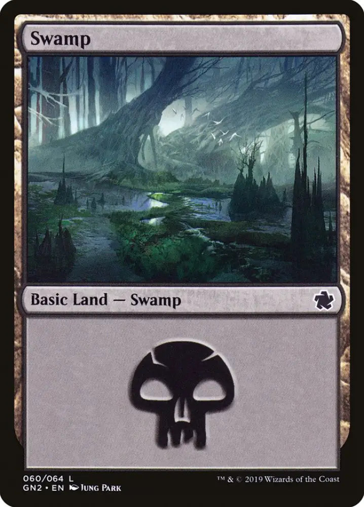 Swamp (60) [Game Night 2019] - MTG Single