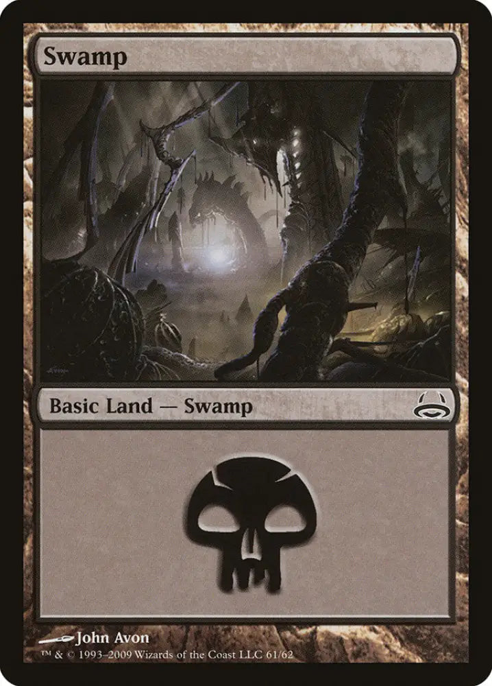 Swamp (61) [Duel Decks: Divine vs. Demonic] - MTG Single