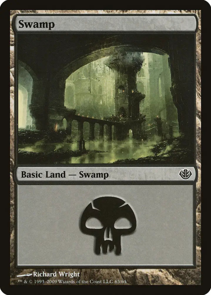 Swamp (63) [Duel Decks: Garruk vs. Liliana] - MTG Single