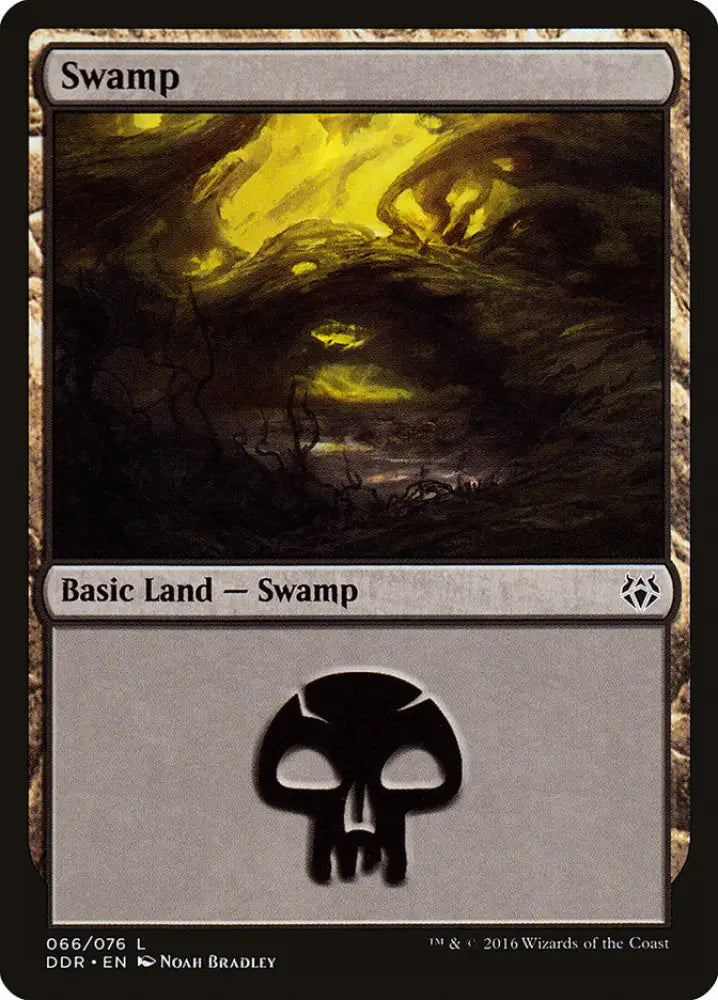 Swamp (66) [Duel Decks: Nissa vs. Ob Nixilis] - MTG Single