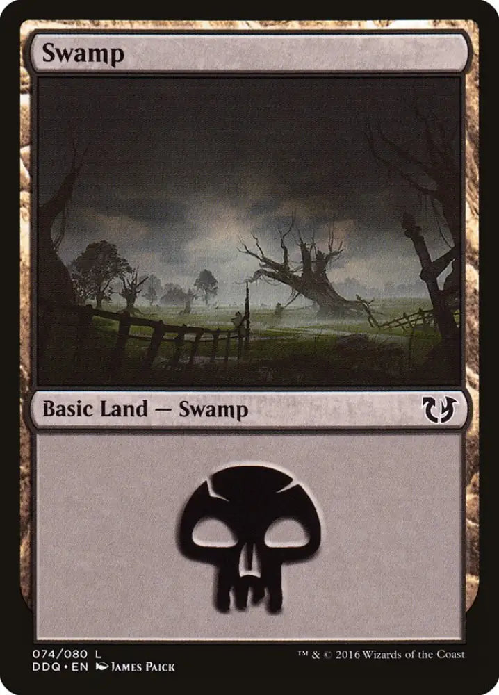 Swamp (74) [Duel Decks: Blessed vs. Cursed] - MTG Single