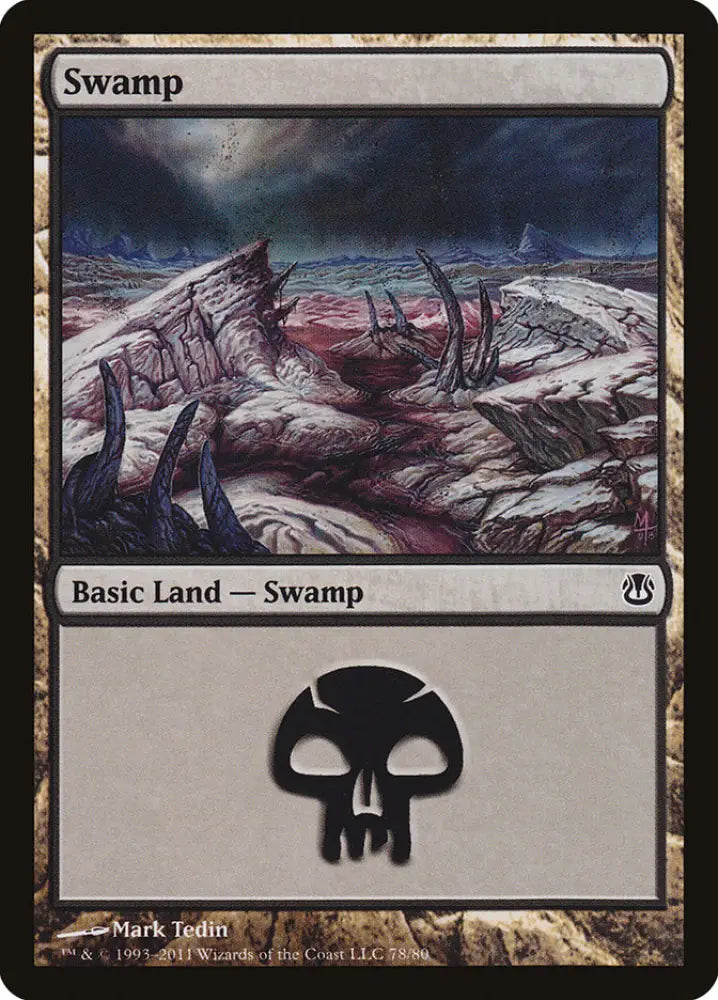 Swamp (78) [Duel Decks: Ajani vs. Nicol Bolas] - MTG Single