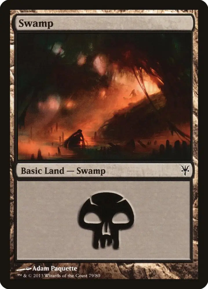 Swamp (79) [Duel Decks: Sorin vs. Tibalt] - MTG Single