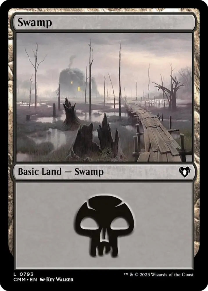 Swamp (793) [Commander Masters] - MTG Single