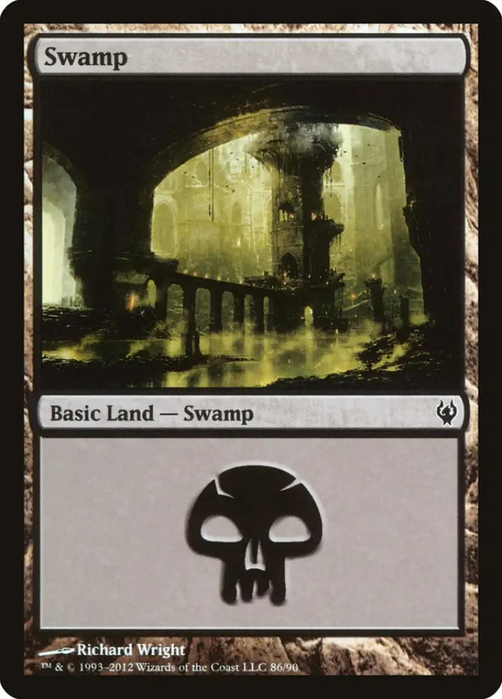 Swamp (86) [Duel Decks: Izzet vs. Golgari] - MTG Single
