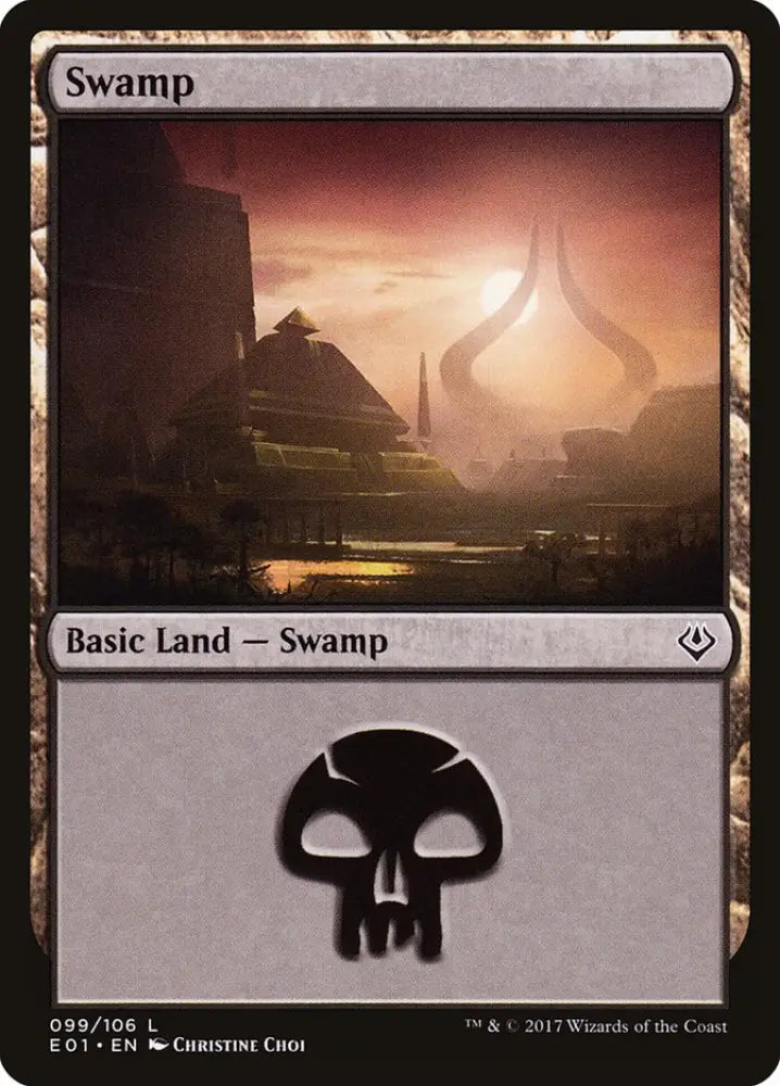 Swamp (99) [Archenemy: Nicol Bolas] - MTG Single