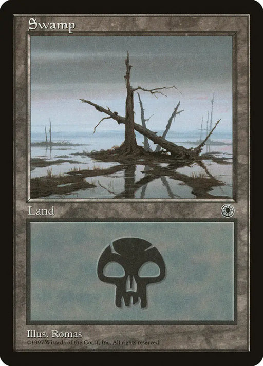 Swamp (Blue Morning Horizon) [Portal] - MTG Single