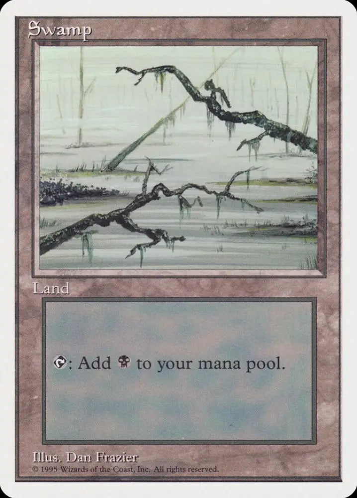Swamp (Gray Water Light Fog) [Rivals Quick Start Set] - MTG Single