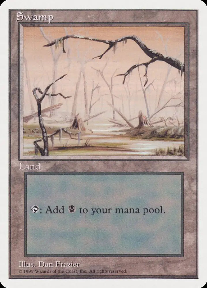 Swamp (Orange Background) [Rivals Quick Start Set] - MTG Single