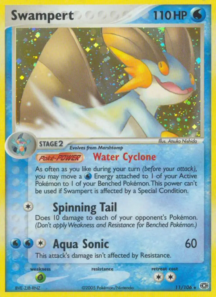 Swampert (11/106) [EX: Emerald] - Pokemon Single