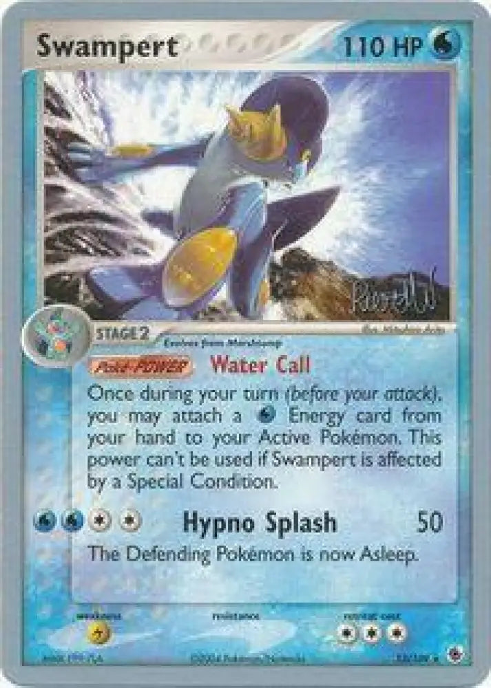Swampert (13/109) (Rocky Beach - Reed Weichler) [World Championships 2004] - Pokemon Single