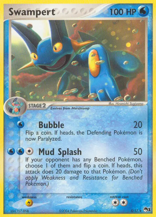 Swampert (5/17) [POP Series 1] - Pokemon Single