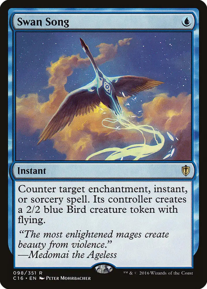Swan Song [Commander 2016] - MTG Single
