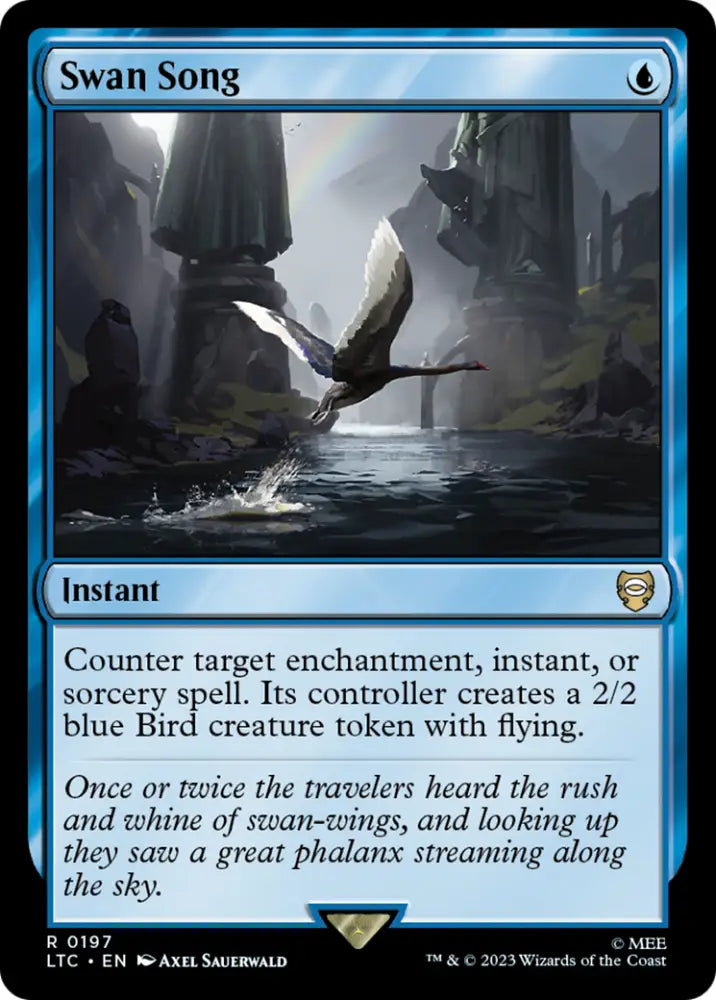 Swan Song [The Lord of the Rings: Tales of Middle-Earth Commander] - MTG Single