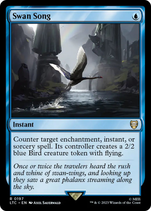 Swan Song [The Lord of the Rings: Tales of Middle-Earth Commander] - MTG Single