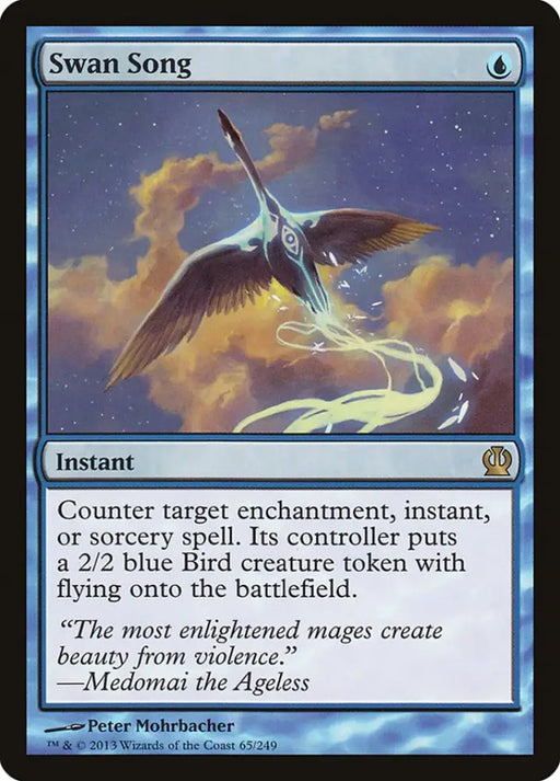 Swan Song [Theros] - MTG Single