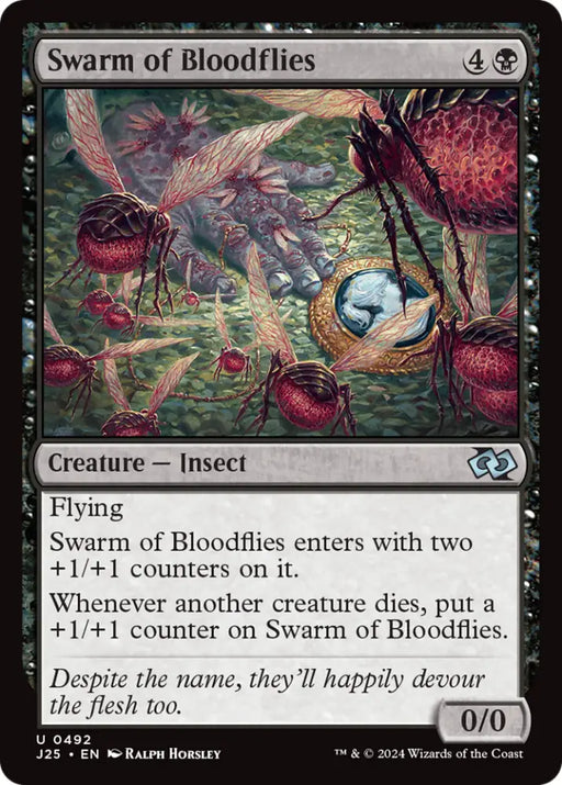 Swarm of Bloodflies [Foundations Jumpstart] - MTG Single