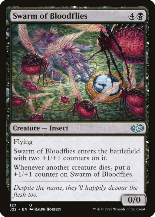 Swarm of Bloodflies [Jumpstart 2022] - MTG Single