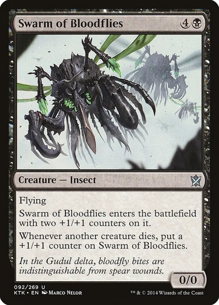 Swarm of Bloodflies [Khans of Tarkir] - MTG Single