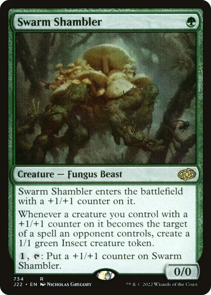 Swarm Shambler [Jumpstart 2022] - MTG Single