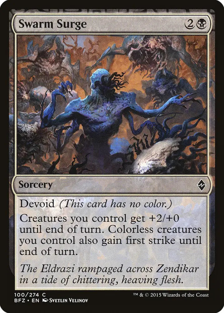 Swarm Surge [Battle for Zendikar] - MTG Single