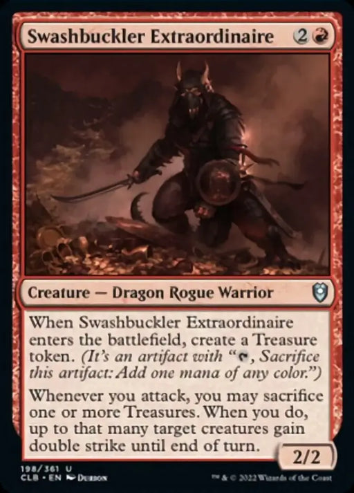 Swashbuckler Extraordinaire [Commander Legends: Battle for Baldur’s Gate] - MTG Single