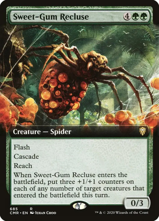 Sweet-Gum Recluse (Extended Art) [Commander Legends] - MTG Single