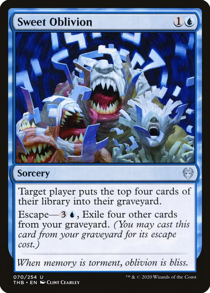 Sweet Oblivion [Theros Beyond Death] - MTG Single