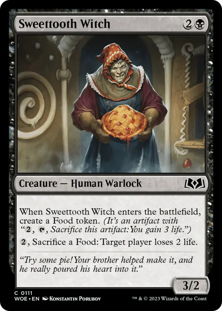 Sweettooth Witch [Wilds of Eldraine] - MTG Single