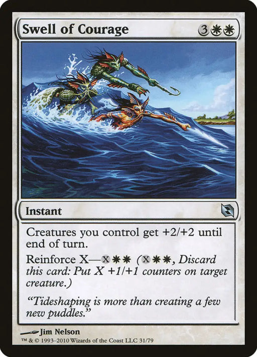 Swell of Courage [Duel Decks: Elspeth vs. Tezzeret] - MTG Single