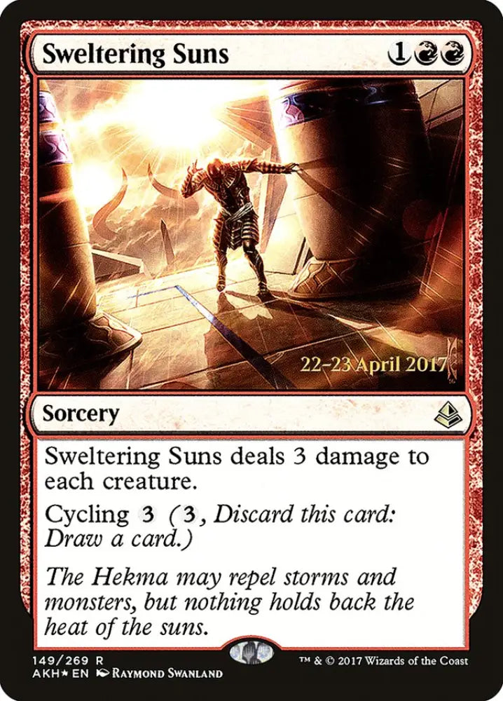 Sweltering Suns [Amonkhet Prerelease Promos] - MTG Single