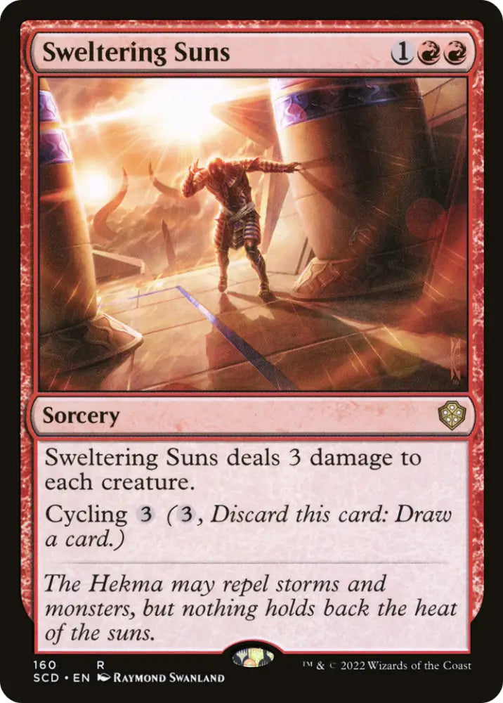 Sweltering Suns [Starter Commander Decks] - MTG Single