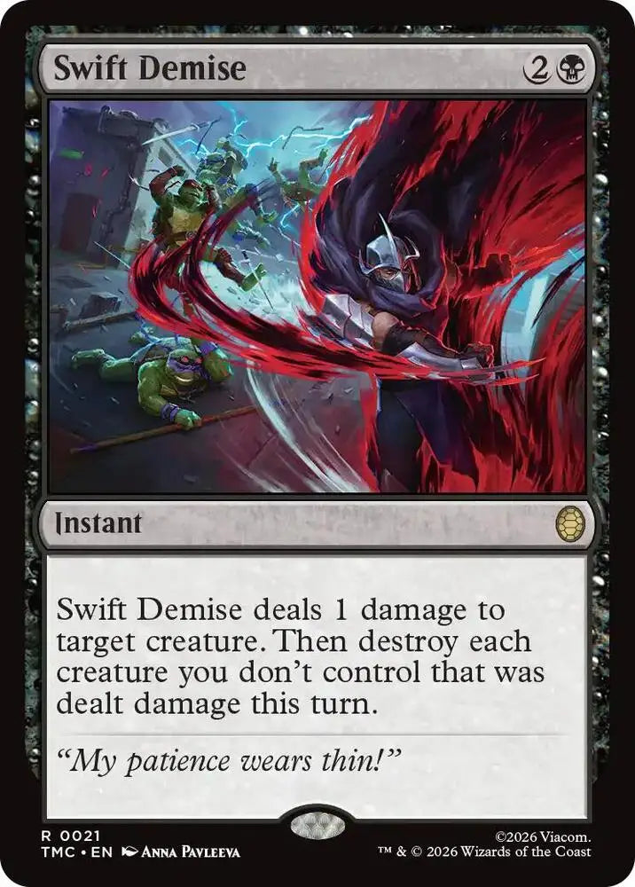Swift Demise (21) [Teenage Mutant Ninja Turtles Commander]