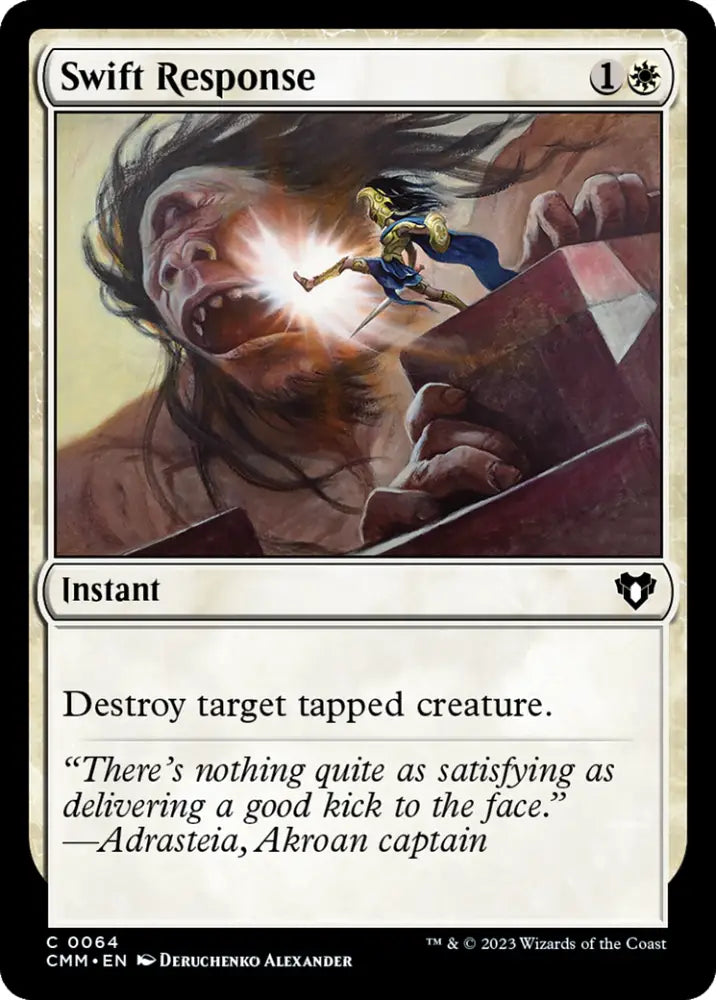 Swift Response [Commander Masters] - MTG Single