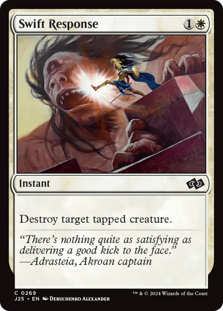 Swift Response [Foundations Jumpstart] - MTG Single
