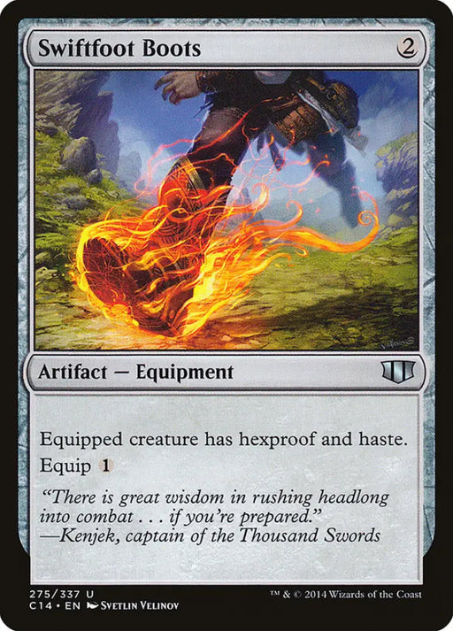 Swiftfoot Boots [Commander 2014] - MTG Single