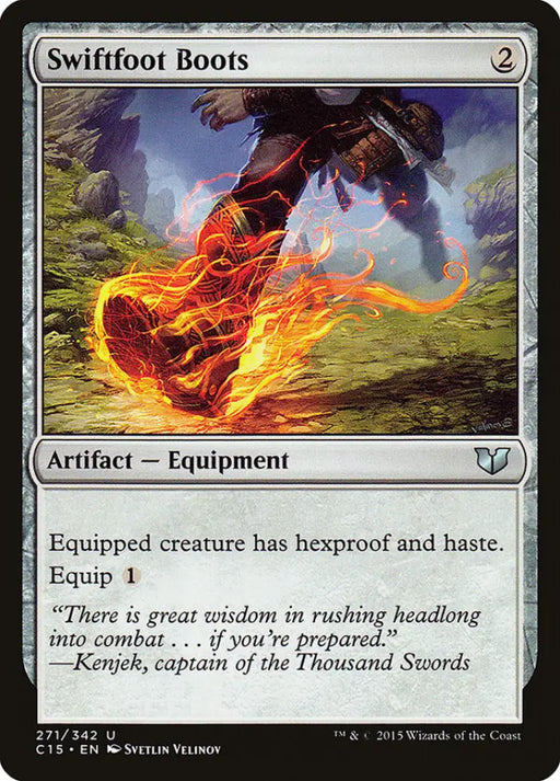 Swiftfoot Boots [Commander 2015] - MTG Single