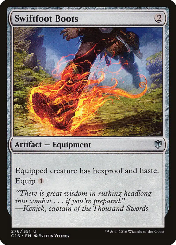 Swiftfoot Boots [Commander 2016] - MTG Single