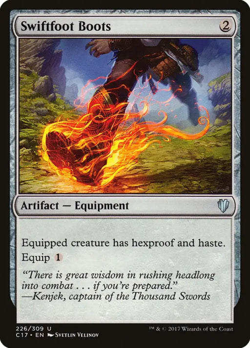Swiftfoot Boots [Commander 2017] - MTG Single