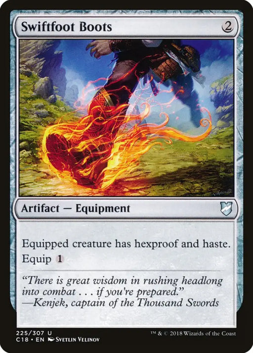 Swiftfoot Boots [Commander 2018] - MTG Single