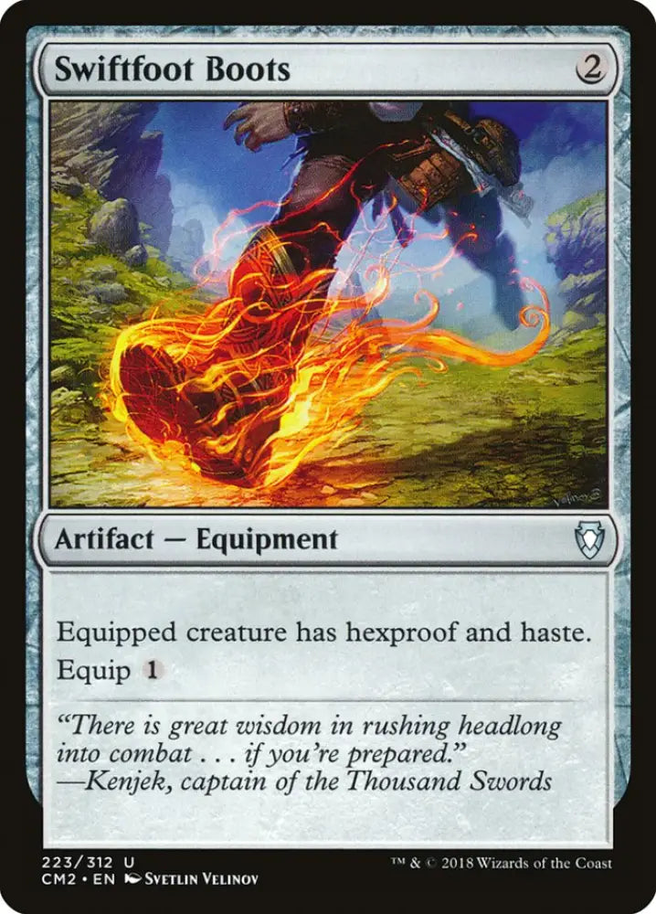 Swiftfoot Boots [Commander Anthology Volume II] - MTG Single